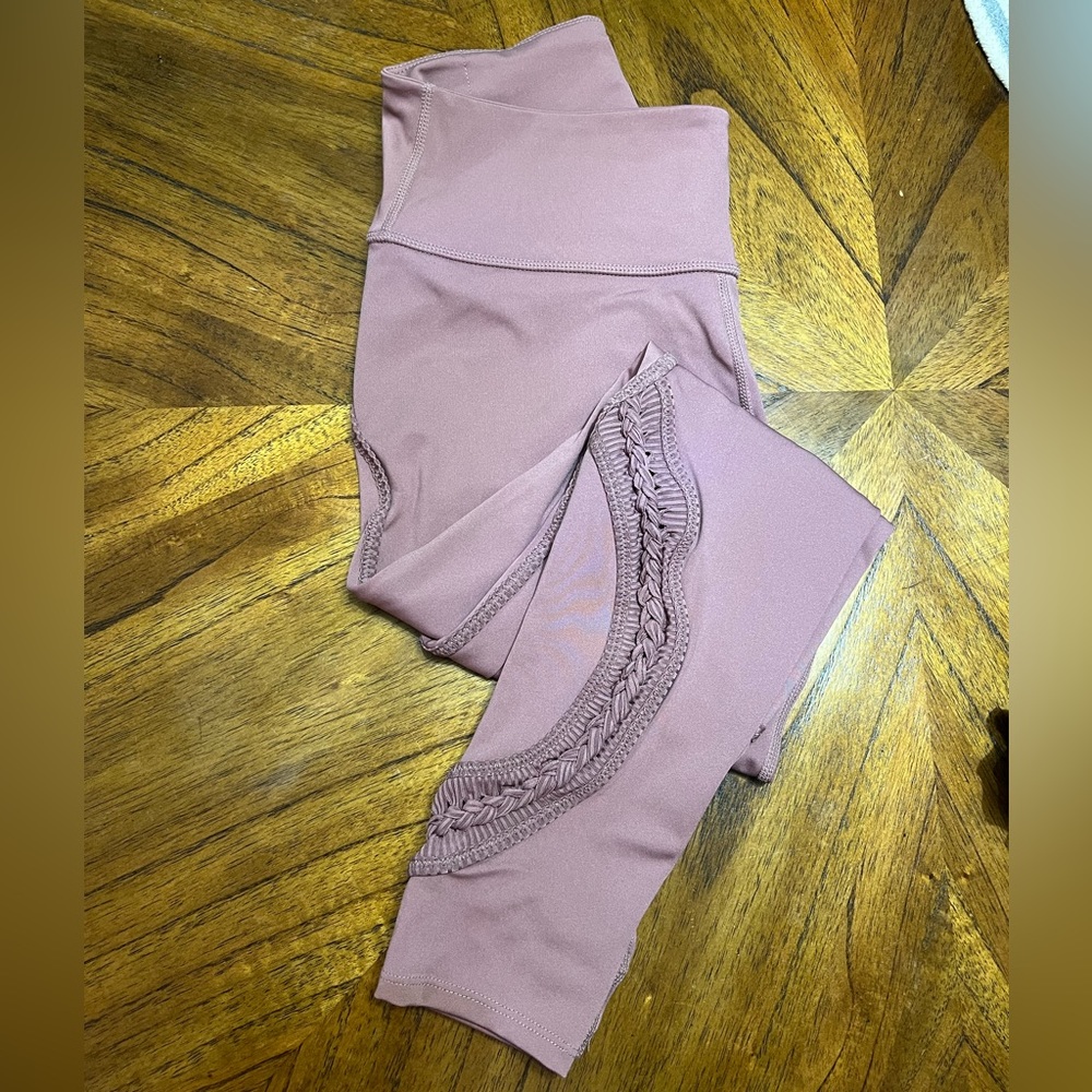 Free People Crochet Leggings